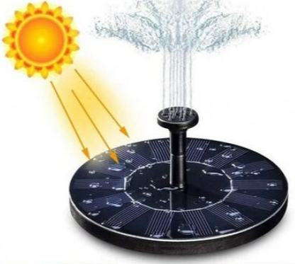 Fontaine Solaire Extérieur Flottante