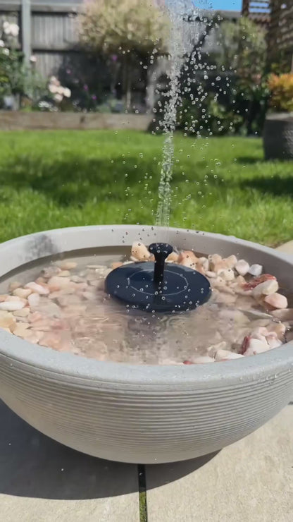 Fontaine Solaire Extérieur Flottante